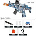 Graffiti Electric Water Bead Blaster Toy - AK/M4/MP5 Style Safe Splatter Ball Blaster for Kids Ages 6+, Outdoor Shooting Game Toy Gift